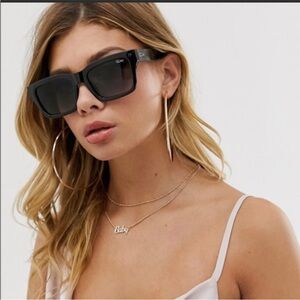 Quay Australia IN CONTROL BLK/SMK Sunglasses